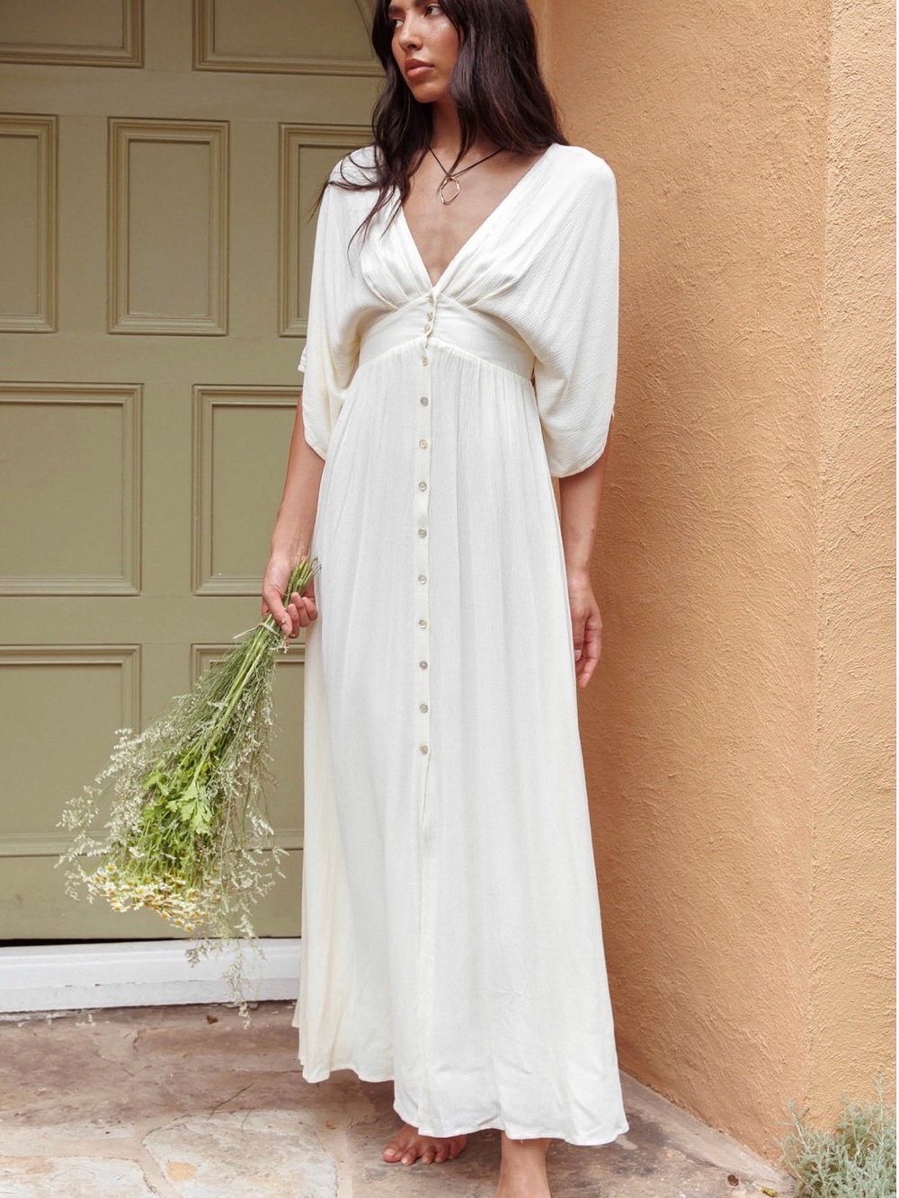 Selfie Leslie Paradise Maxi Dress - Natural